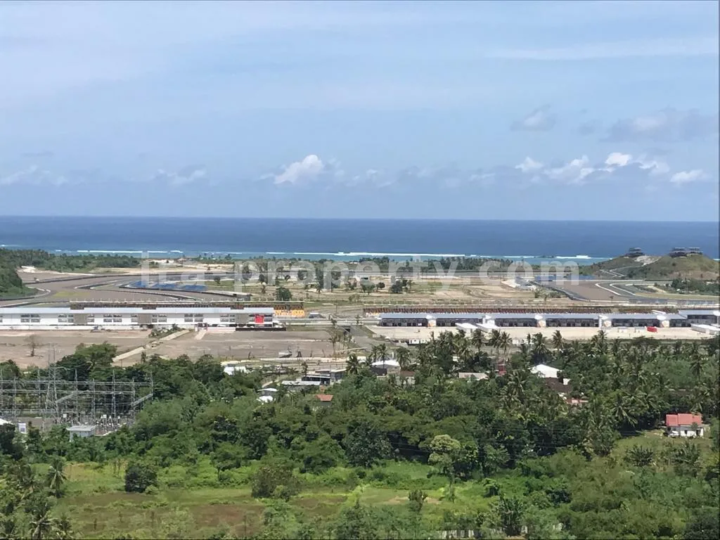 Land Plot with Direct Beach and Circuit Views in Mandalika