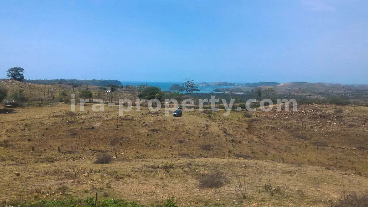 Land with Beach View in Mertak Awang near Kuta Mandalika