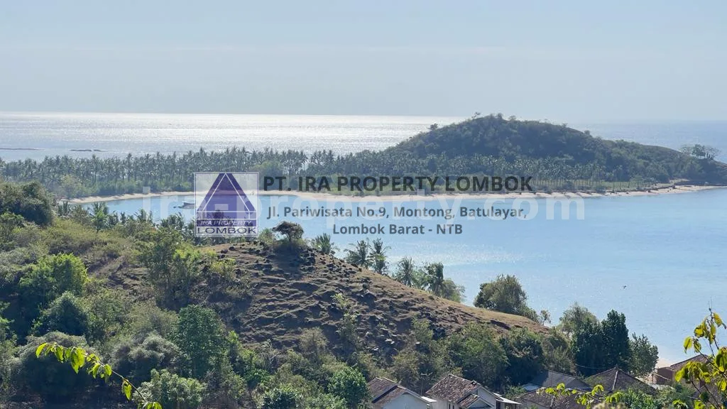 Land in Sekotong, West Lombok – Ocean and Gili View