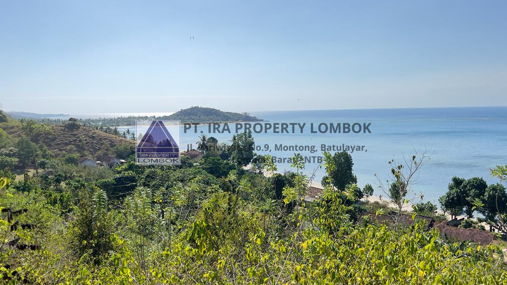 Land in Sekotong, West Lombok – Ocean and Gili View