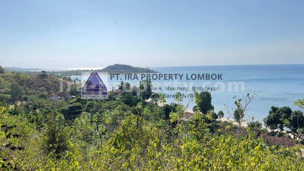 Land in Sekotong, West Lombok – Ocean and Gili View