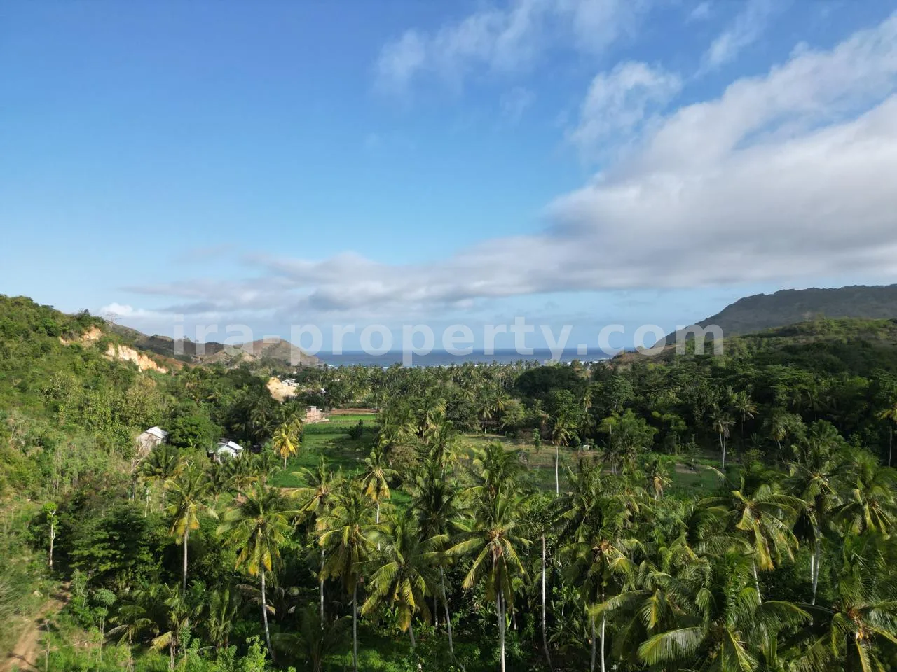 Ocean View Land in Prabu Areguling, Kuta Mandalika