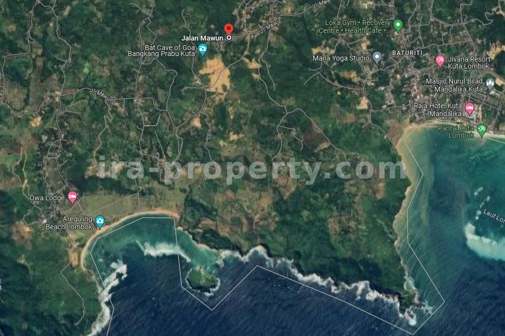 Ocean View Land in Prabu, Kuta Mandalika