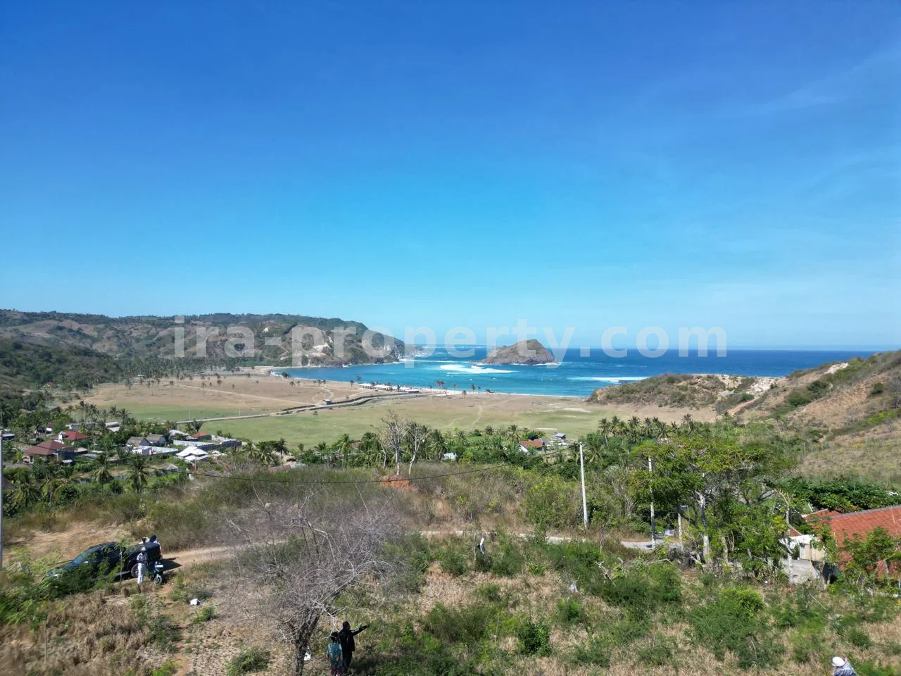 Full Sea View Land in Areguling Near Kuta Mandalika