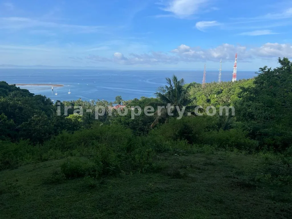 Full Ocean View Land in Central Senggigi