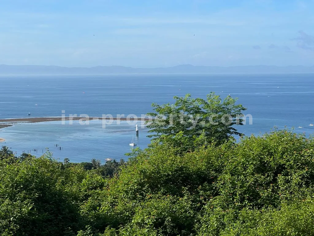 Full Ocean View Land in Central Senggigi