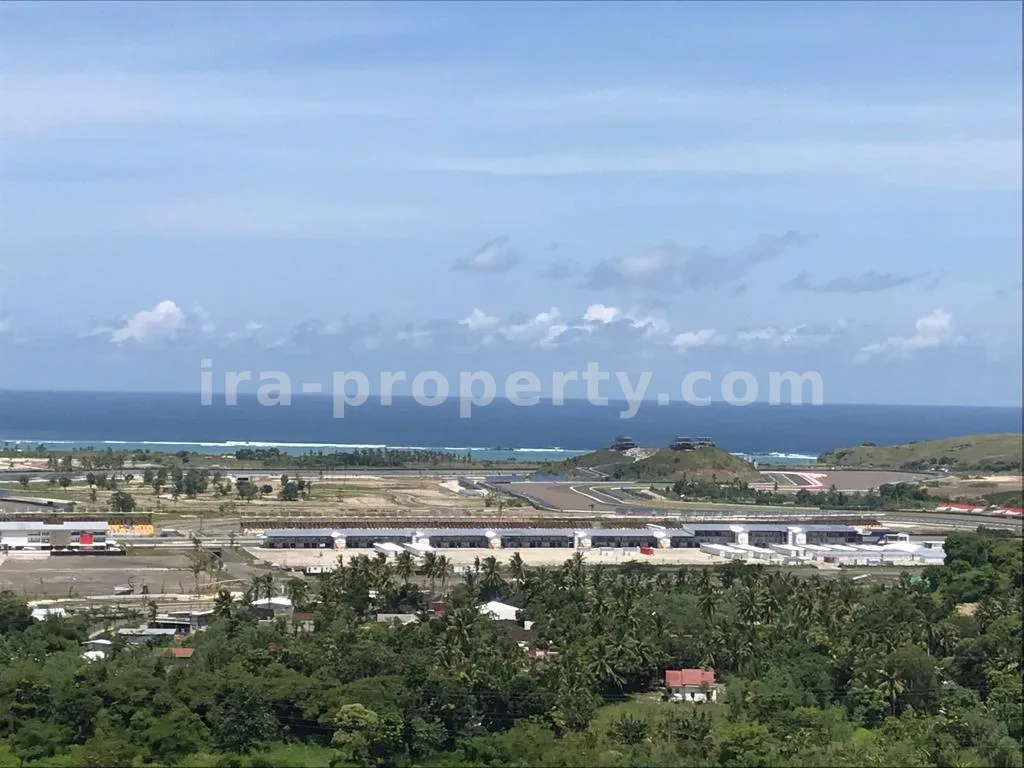 Land Plot with Direct Beach and Circuit Views in Mandalika