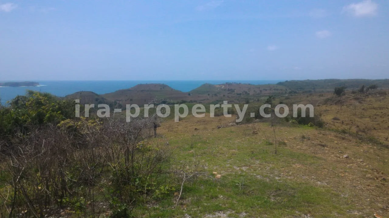Land with Beach View in Mertak Awang near Kuta Mandalika
