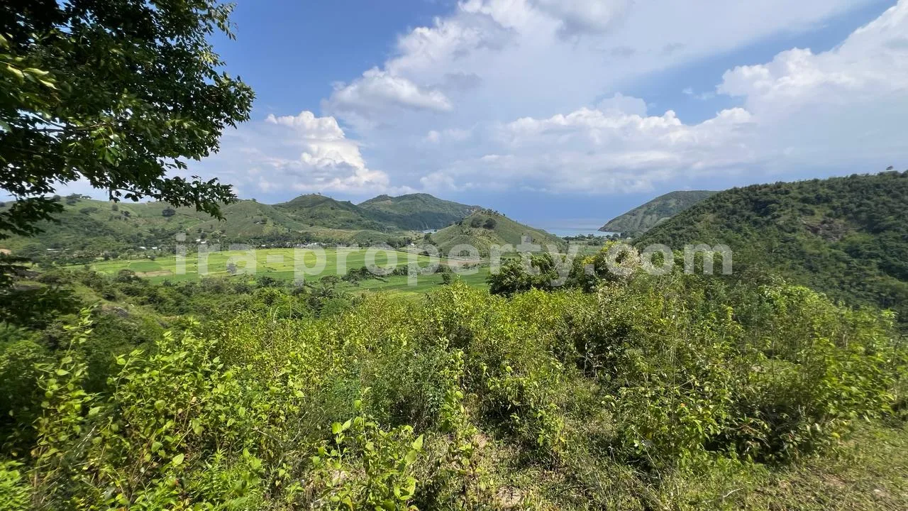 Sea View Land in Mawun, Kuta Mandalika (73.6 are)
