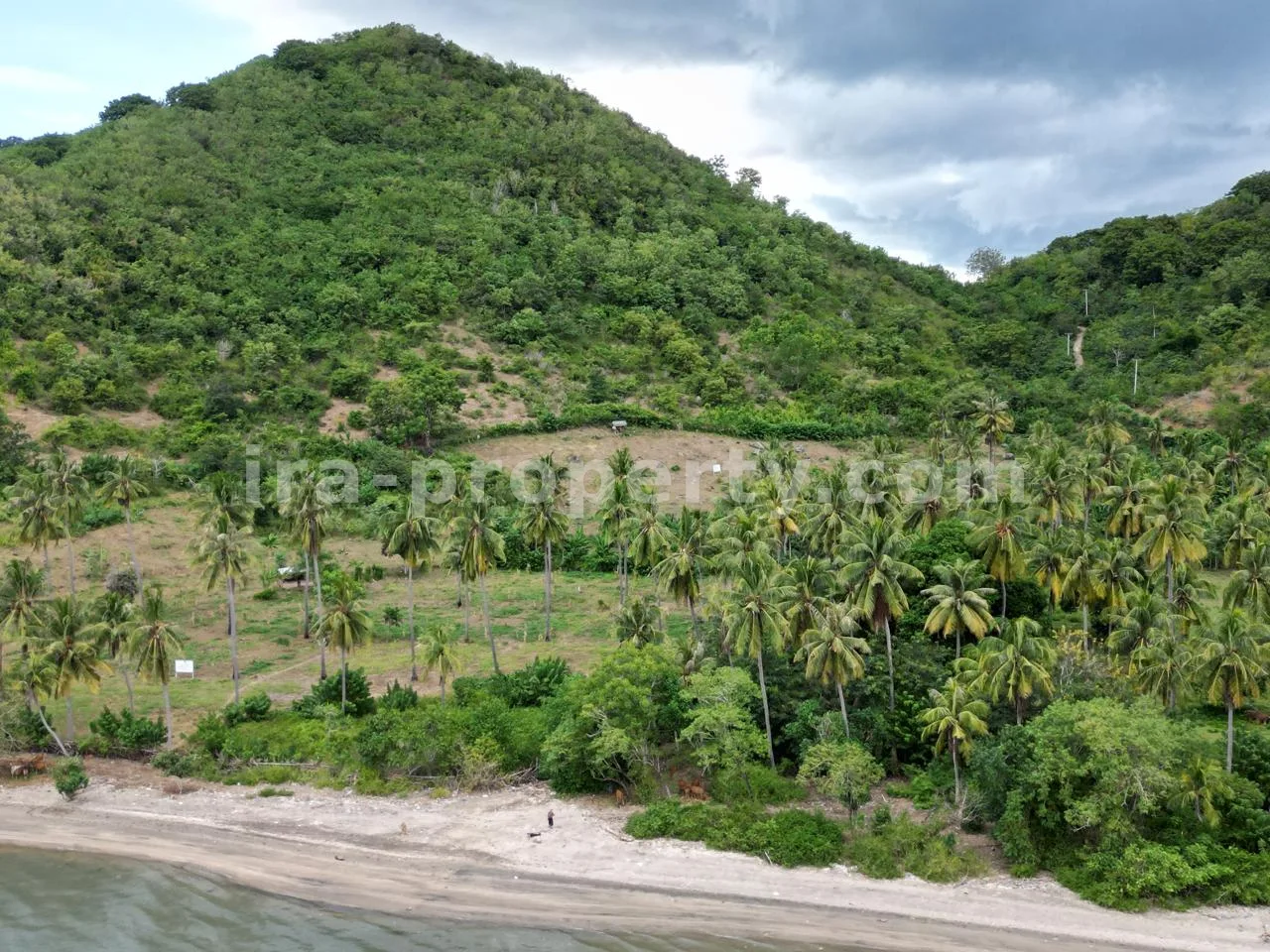 Hilltop Land with Ocean and Lembar Harbor Views in Sekotong