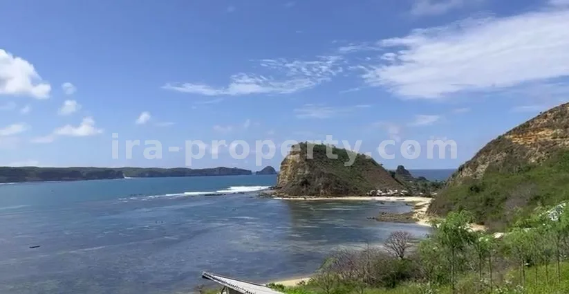 Land for Sale with Full Ocean View in Gerupuk