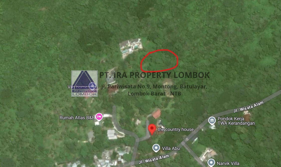 Land for Sale Near Senggigi, Kerandangan Tourist Area