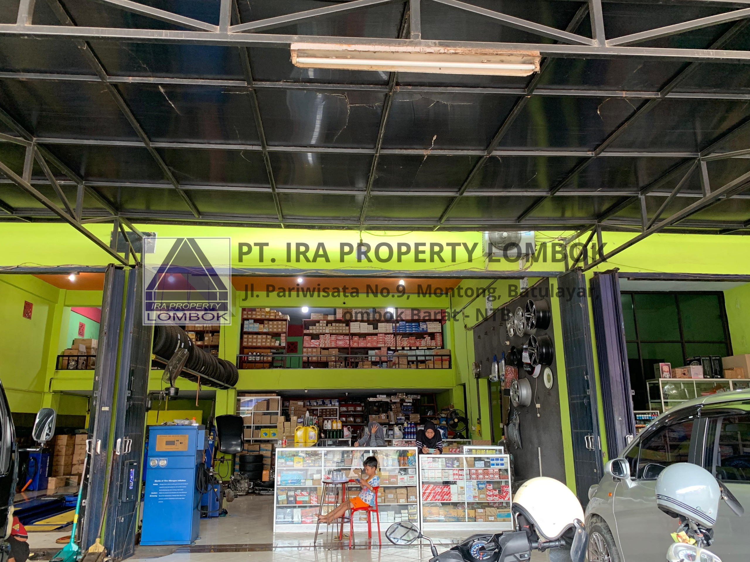 4-Story Commercial House & Shop (Ruko) in Bertais, Mataram