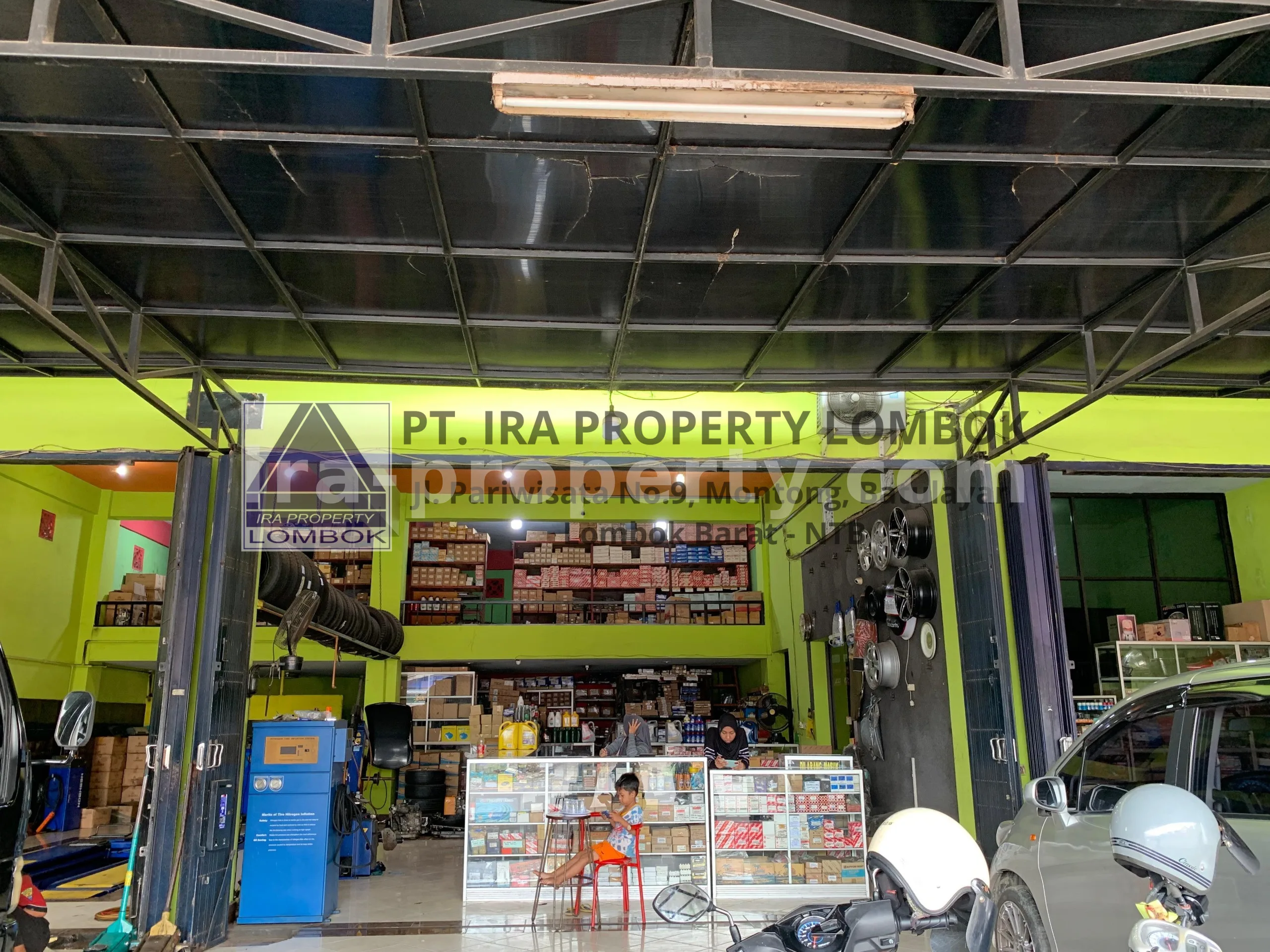 4-Story Commercial House & Shop (Ruko) in Bertais, Mataram