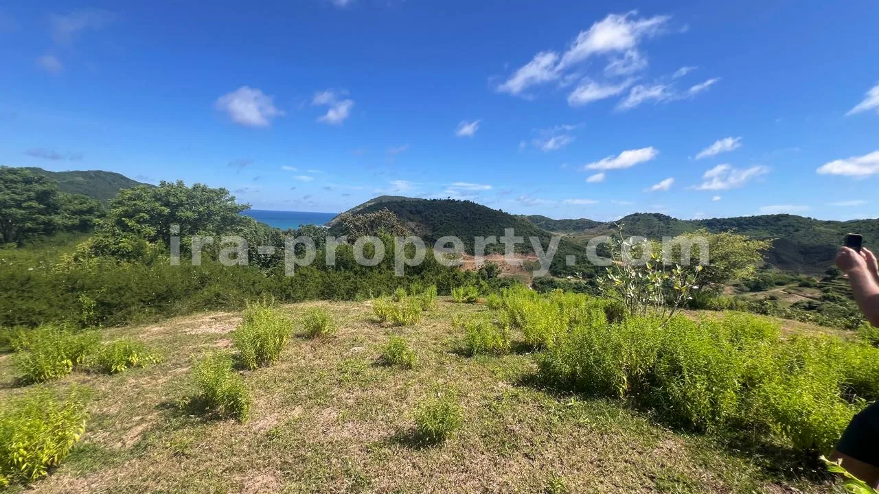 Land for Sale with Stunning Ocean View in Mawun, Kuta Mandalika