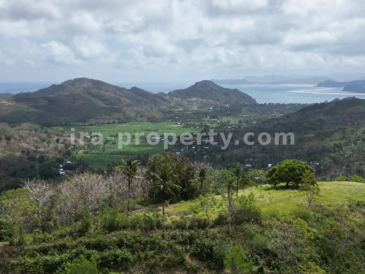 Ocean View Land for Sale in Selong Belanak near Kuta Mandalika
