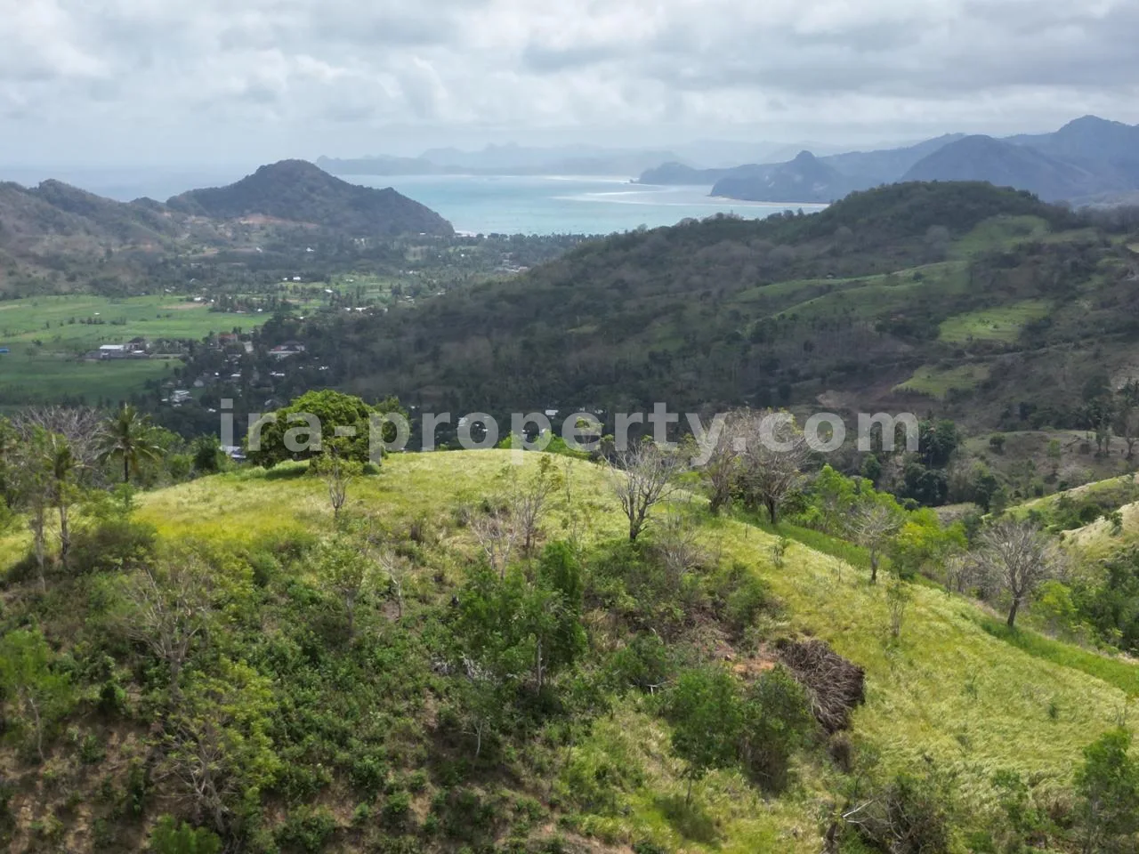 Ocean View Land for Sale in Selong Belanak near Kuta Mandalika