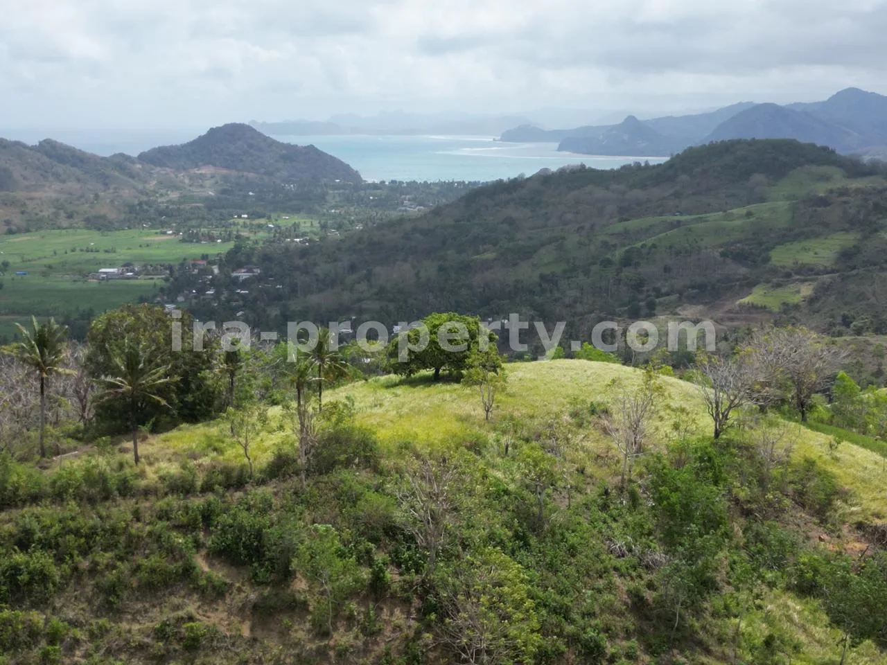 Ocean View Land for Sale in Selong Belanak near Kuta Mandalika