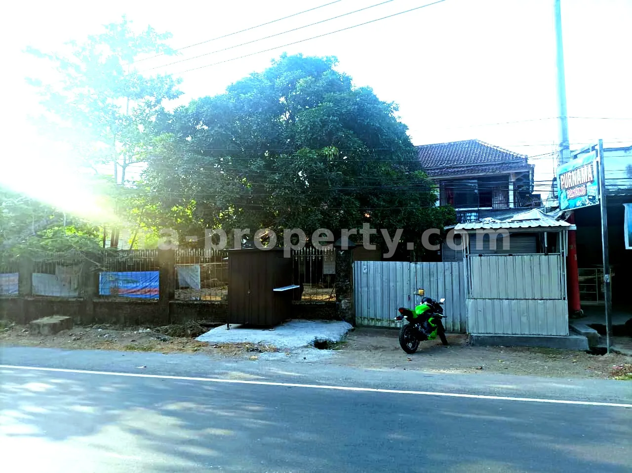 House for Sale on Main Road Batujai Praya, Central Lombok