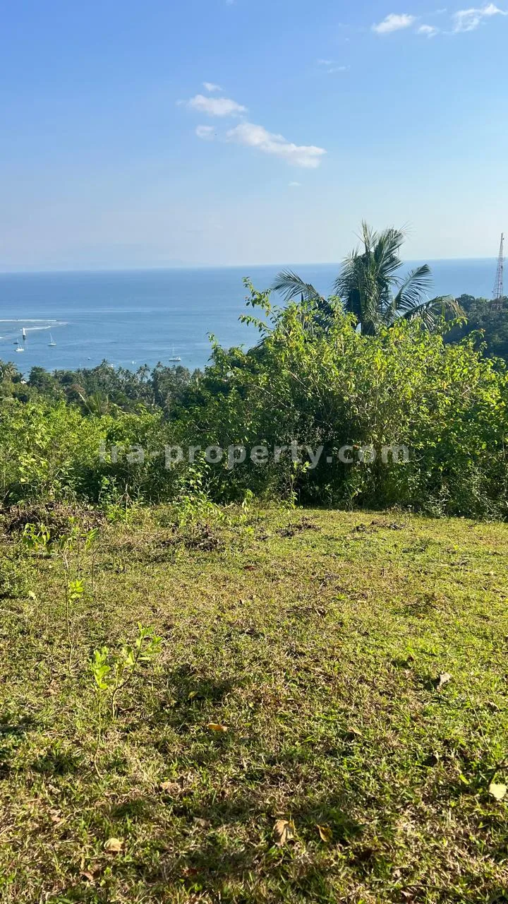Premium Ocean View Land for Sale in Central Senggigi, West Lombok