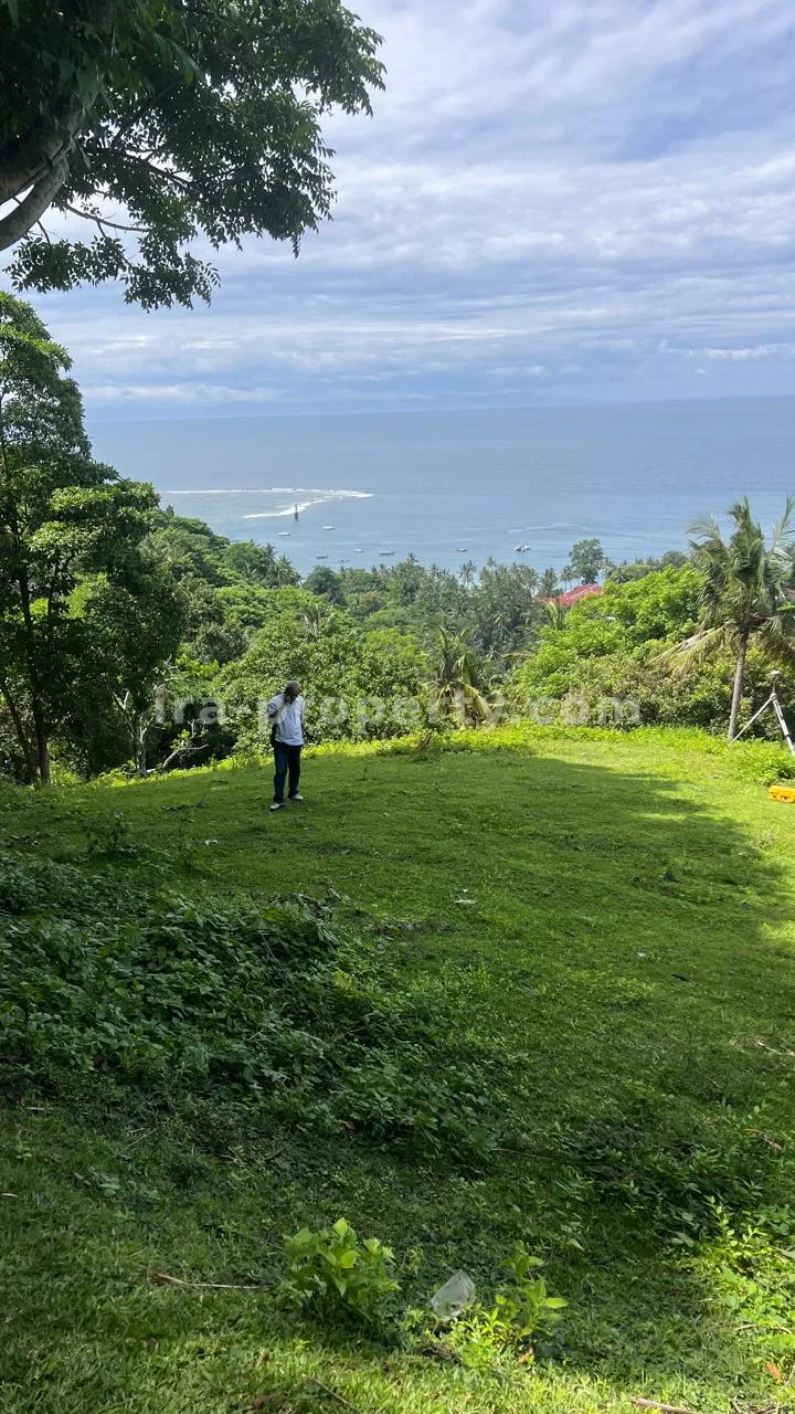 Premium Ocean View Land for Sale in Central Senggigi, West Lombok