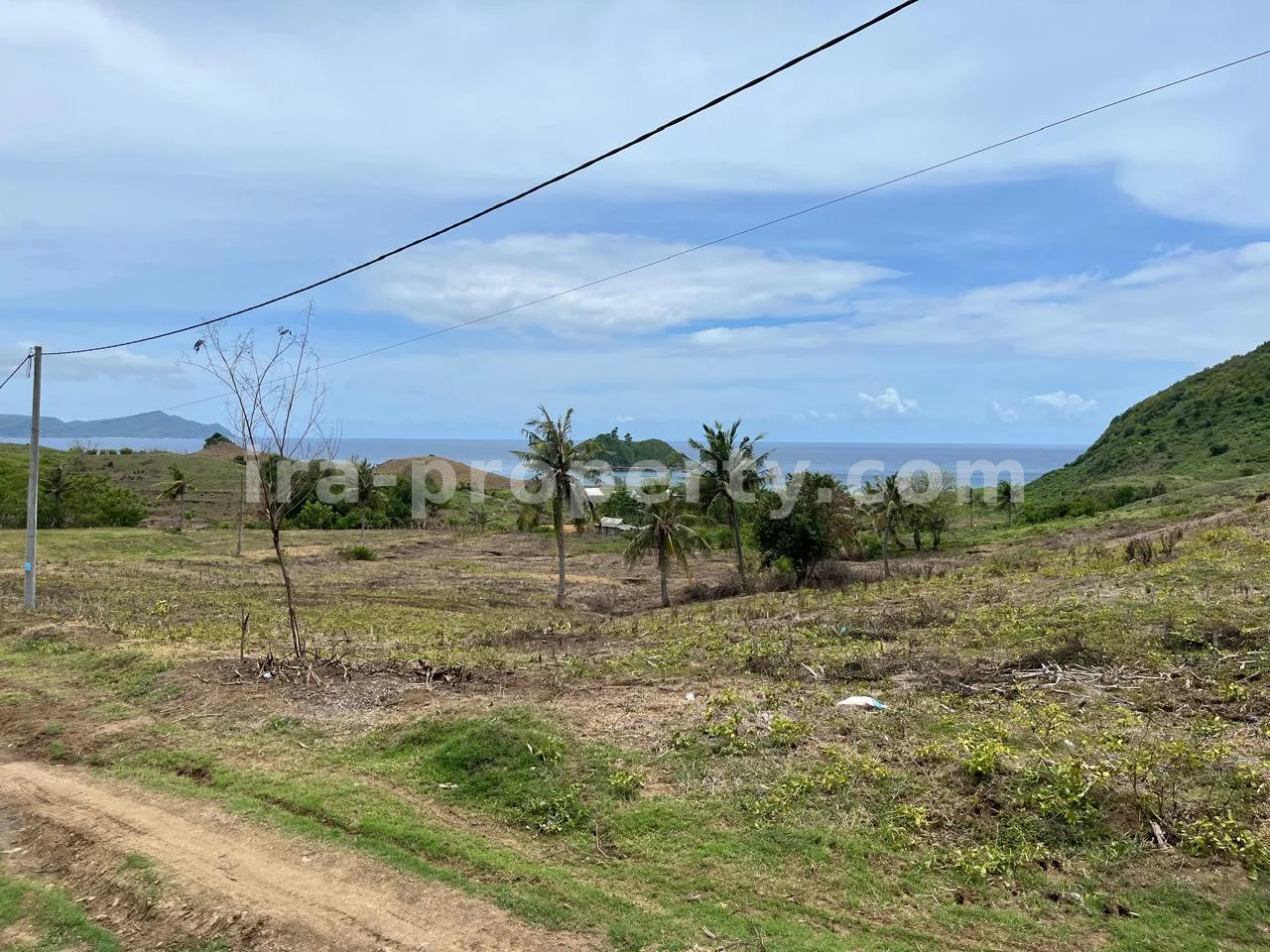 Ocean-View Land in Pengantap, Buwun Mas, West Lombok