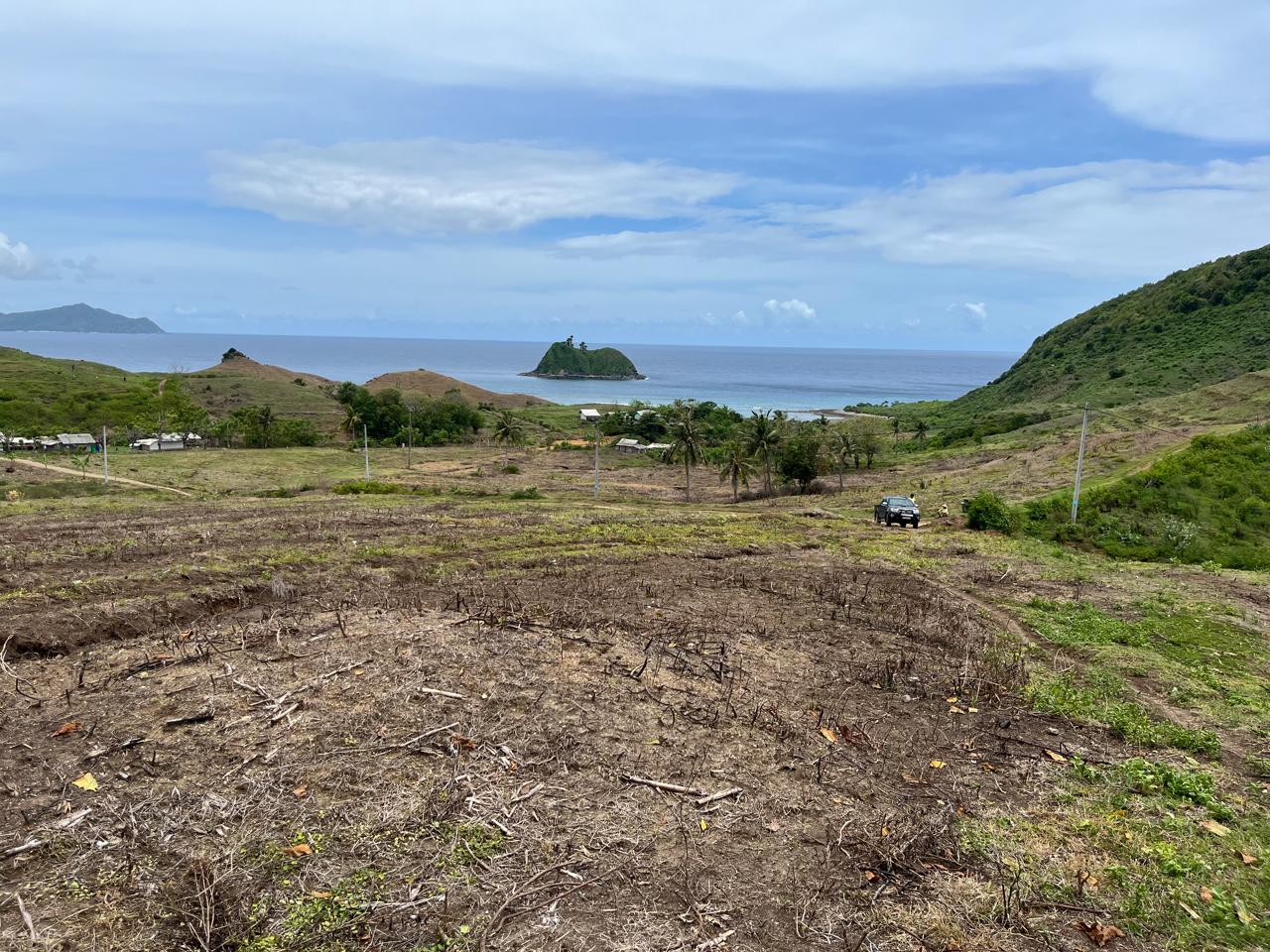 Ocean-View Land in Pengantap, Buwun Mas, West Lombok