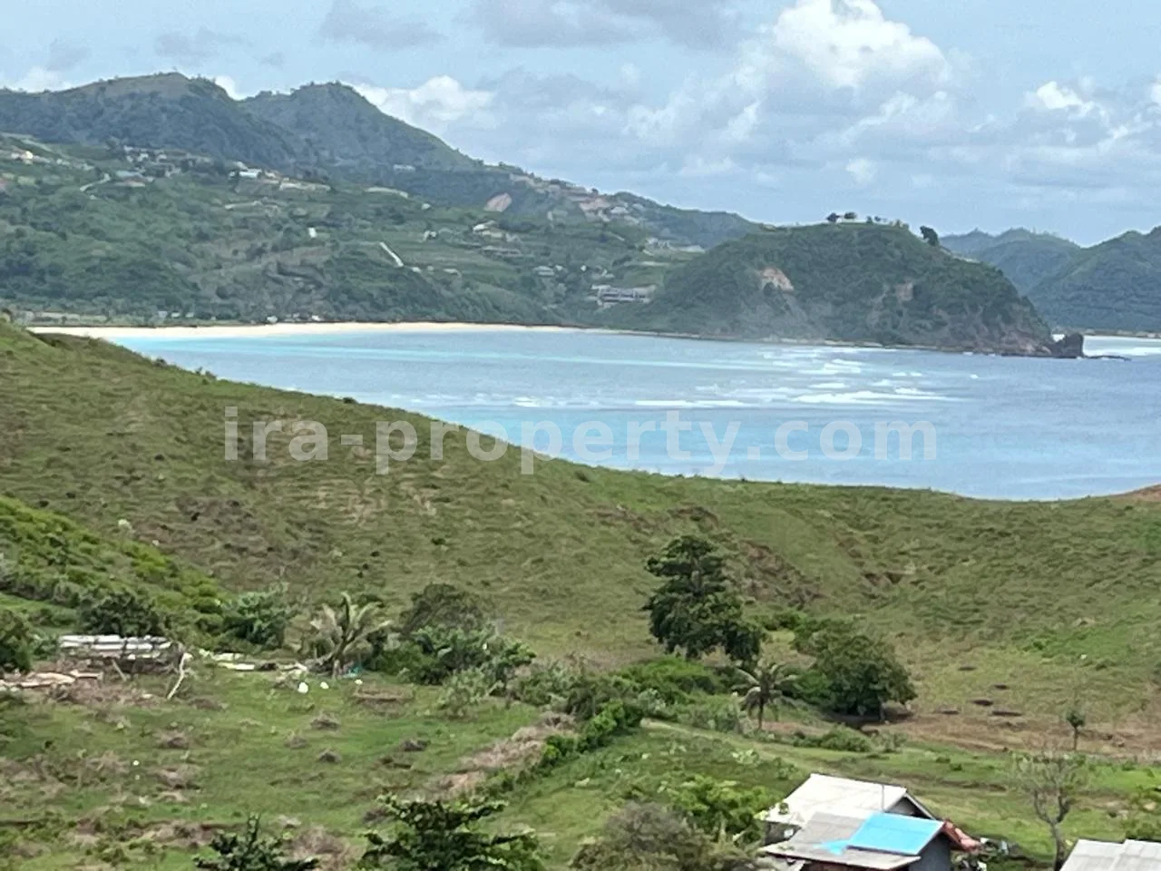 Ocean-View Land in Pengantap, Buwun Mas, West Lombok