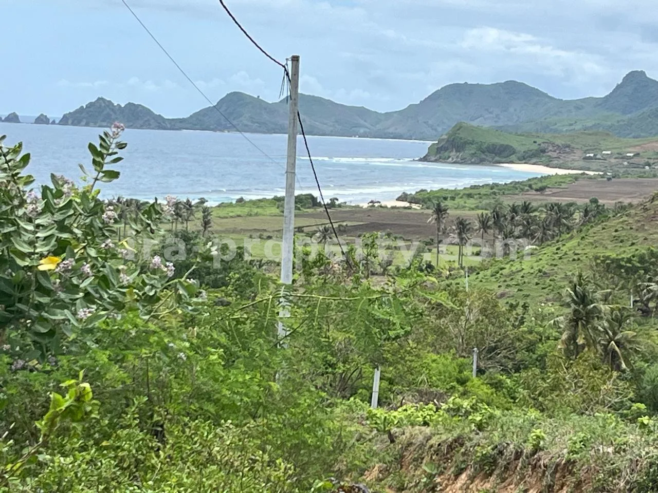 Ocean-View Land in Pengantap, Buwun Mas, West Lombok