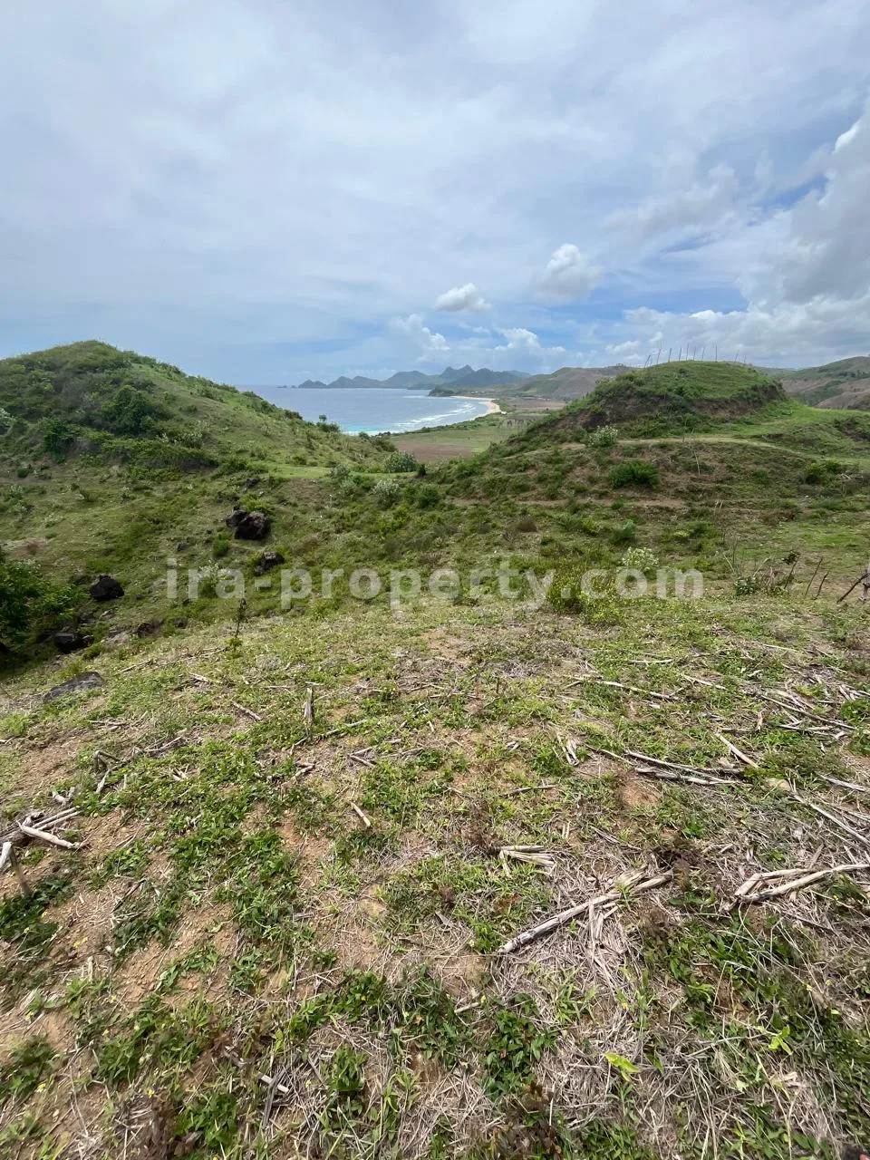 Ocean-View Land in Pengantap, Buwun Mas, West Lombok