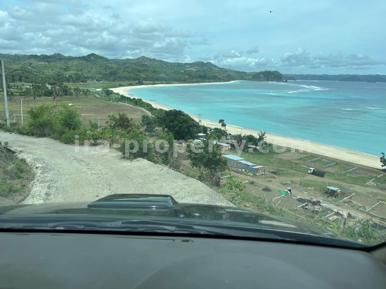 Beachfront Land for Sale in Pengantap, Buwun Mas, West Lombok