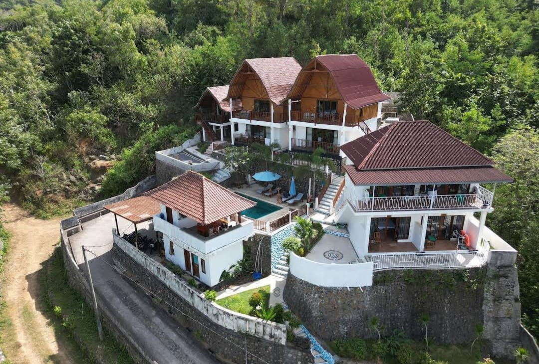 Ocean-View Villa in Central Kuta Mandalika, Central Lombok