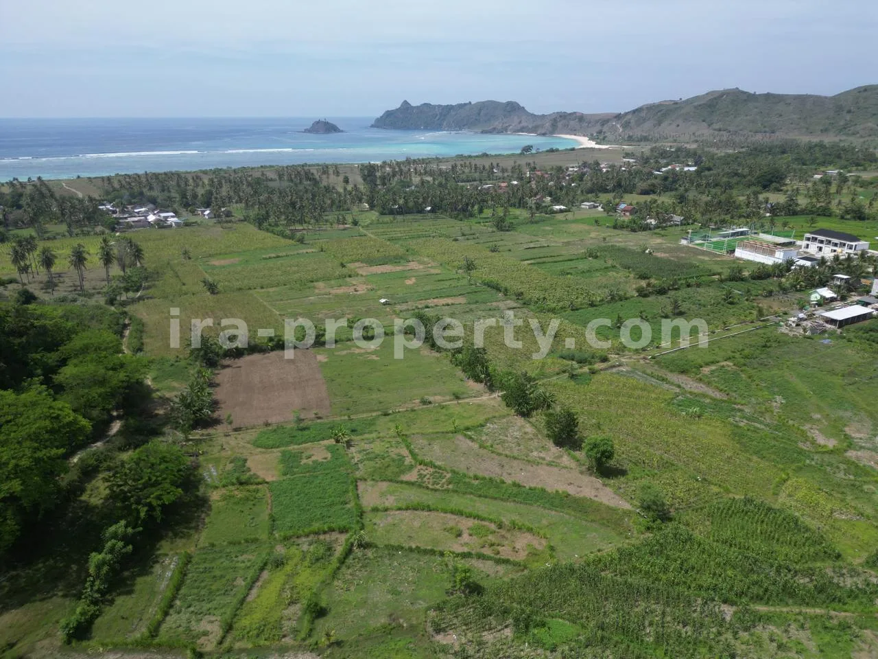 Hillside Land with Stunning Ocean View in Pengantap, Buwun Mas, West Lombok