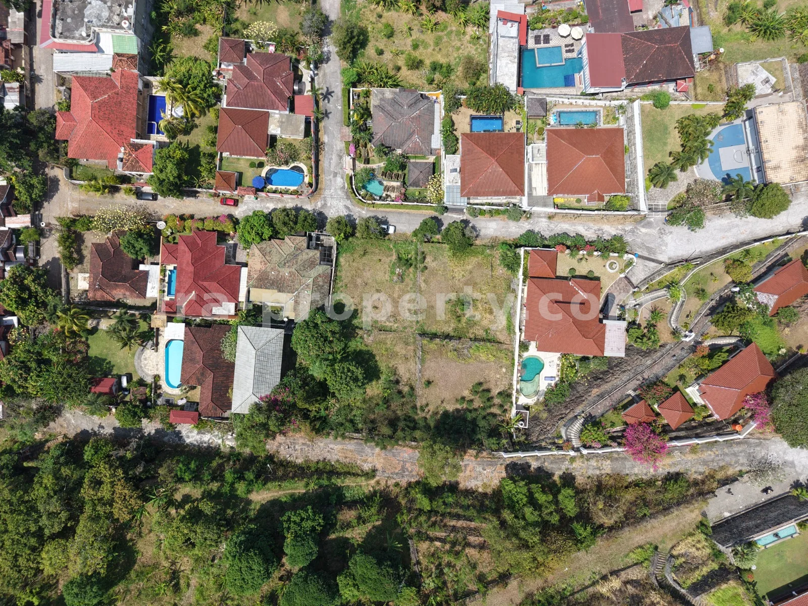 Ocean View Land in Green Valley – Central Senggigi, West Lombok