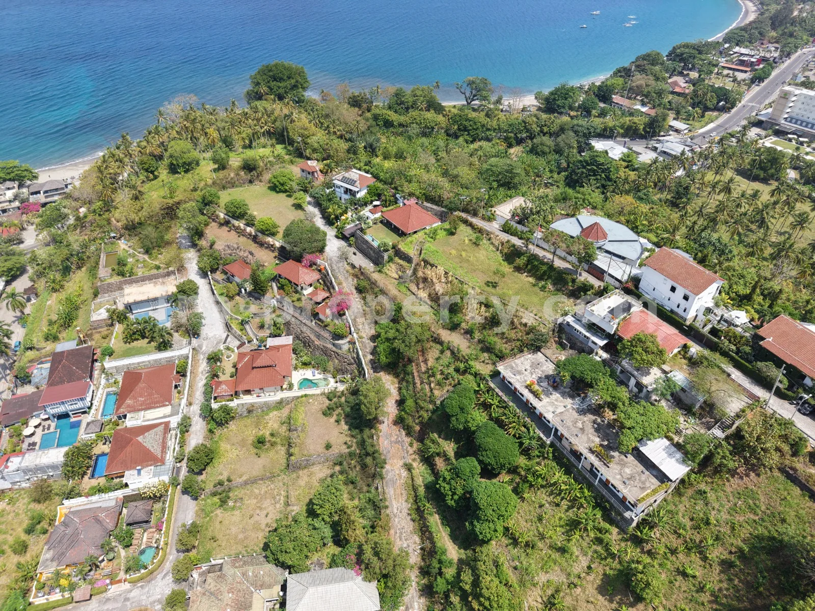 Ocean View Land in Green Valley – Central Senggigi, West Lombok