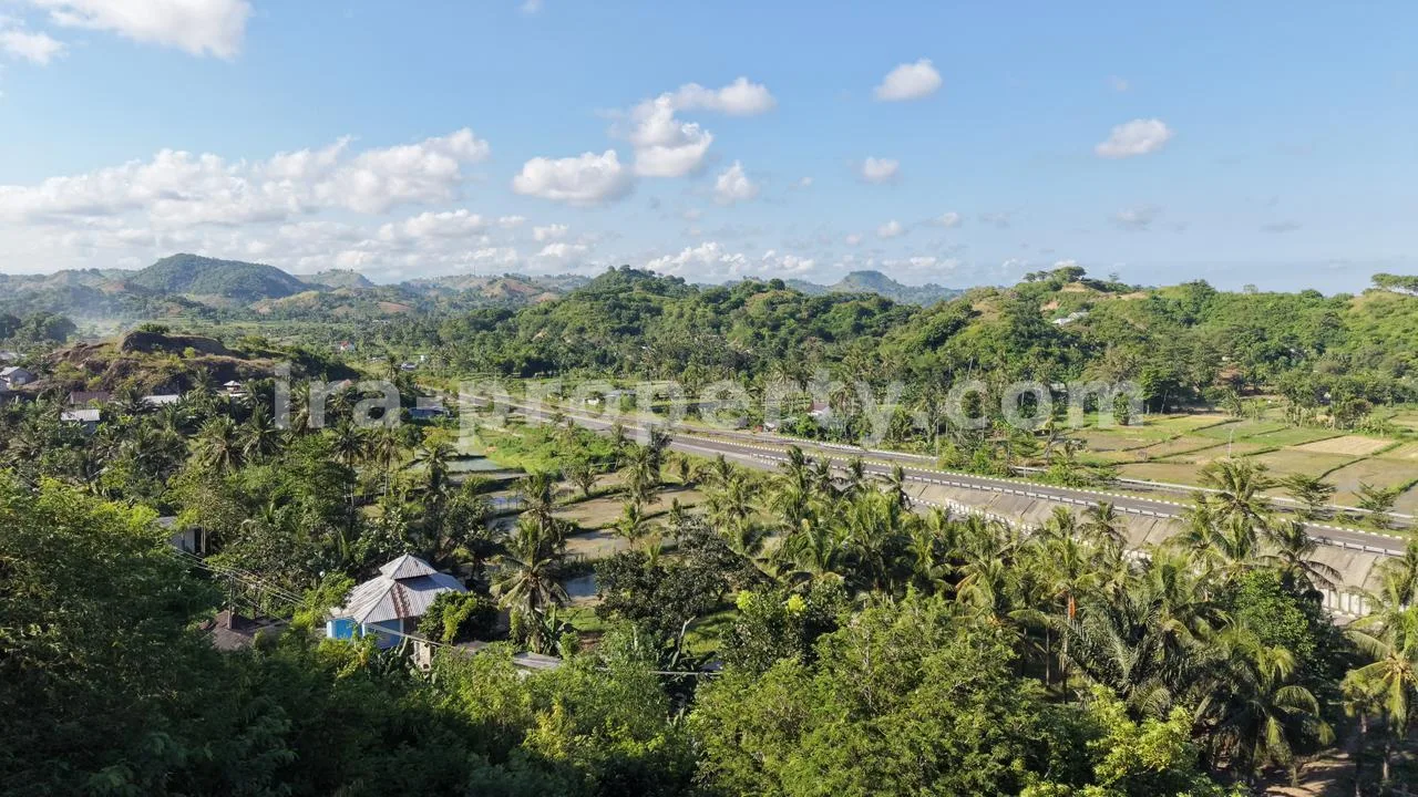 Prime Ocean View Land in Central Kuta Mandalika – Overlooking Gerupuk Bay
