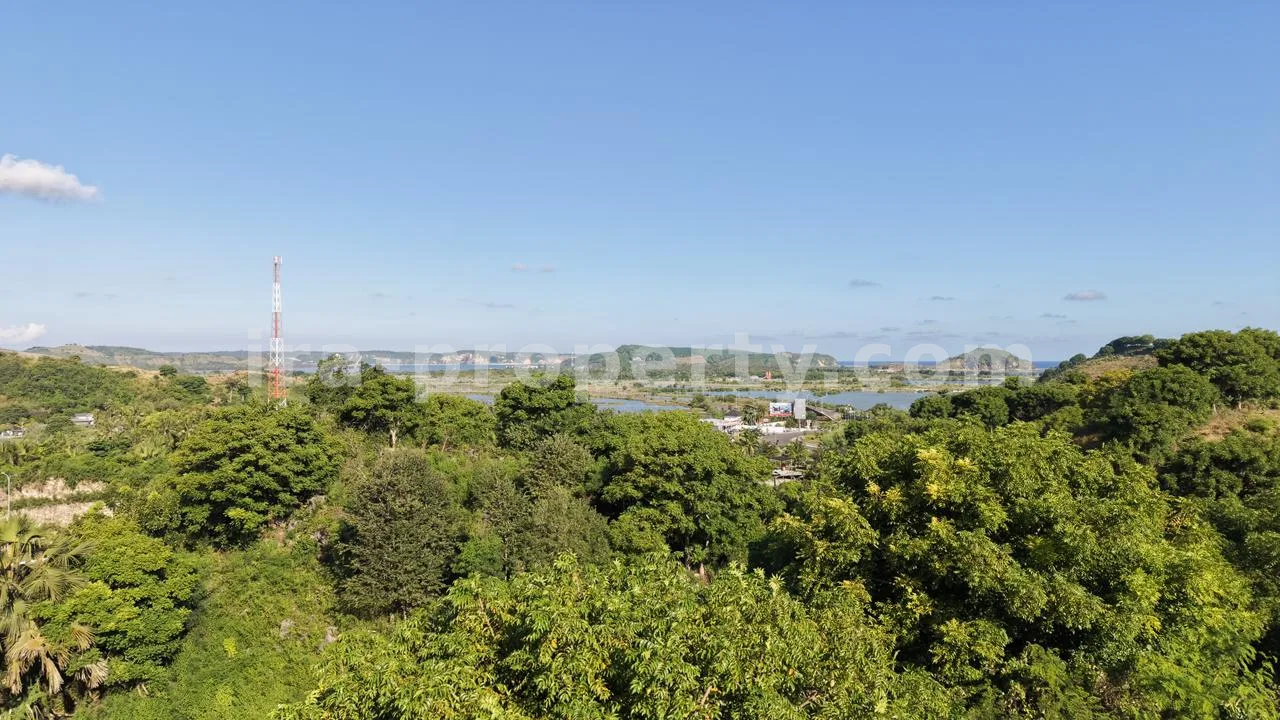 Prime Ocean View Land in Central Kuta Mandalika – Overlooking Gerupuk Bay