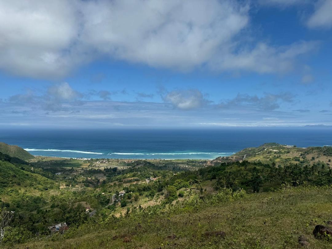 Premium 37-Are Hillside Plot – Dual Ocean & Valley Views in Torok Aiq Beleq, South Lombok