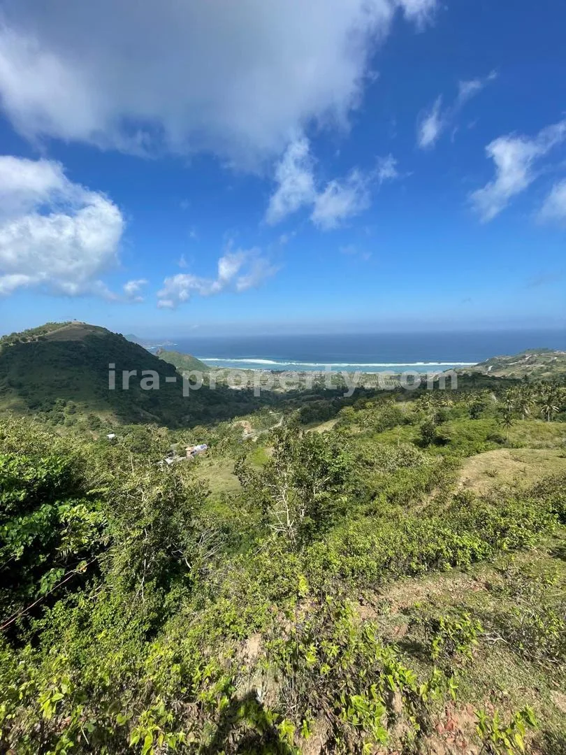 Premium 37-Are Hillside Plot – Dual Ocean & Valley Views in Torok Aiq Beleq, South Lombok
