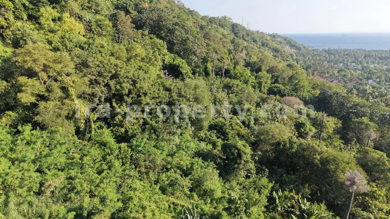 Sea View Land for Sale in Kerandangan, Near Senggigi – Peaceful Hillside Investment Opportunity