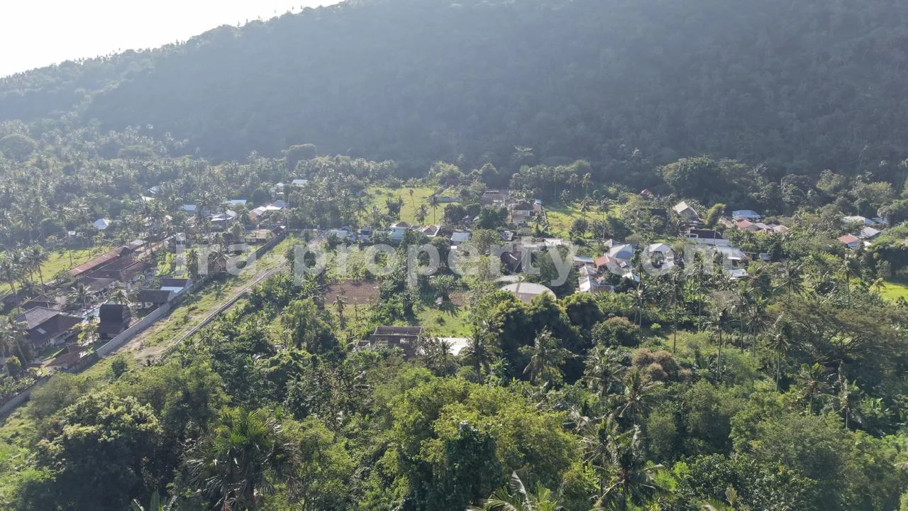 Sea View Land for Sale in Kerandangan, Near Senggigi – Peaceful Hillside Investment Opportunity