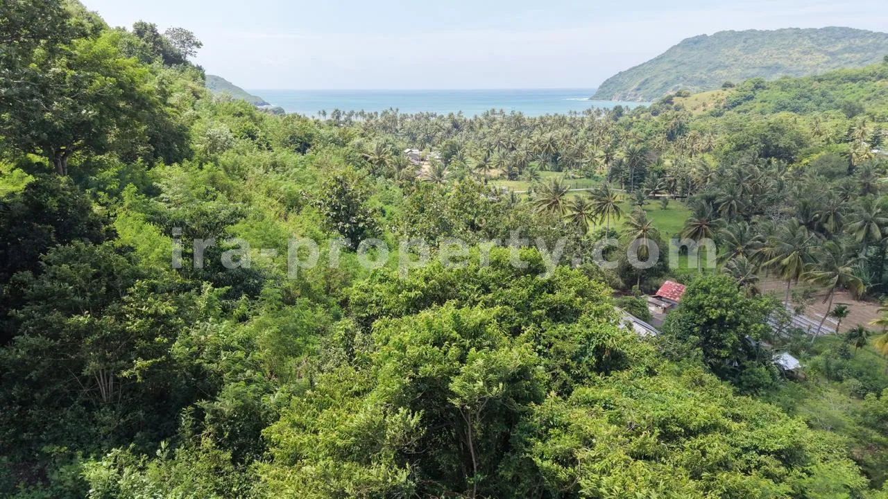 Hilltop Ocean View Land in Areguling – Near Kuta Mandalika