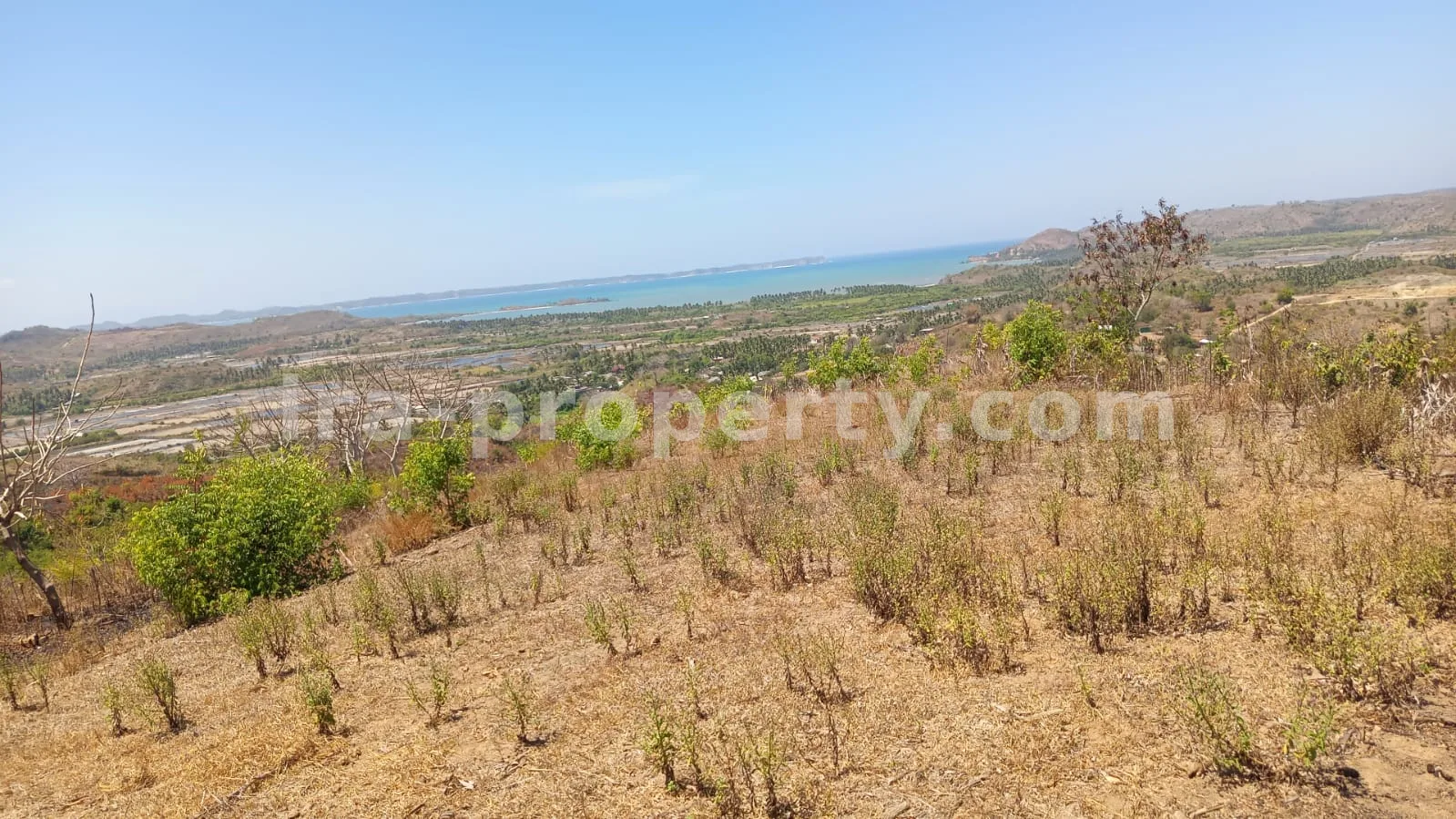 Sea View Land for Sale in Awang, Central Lombok