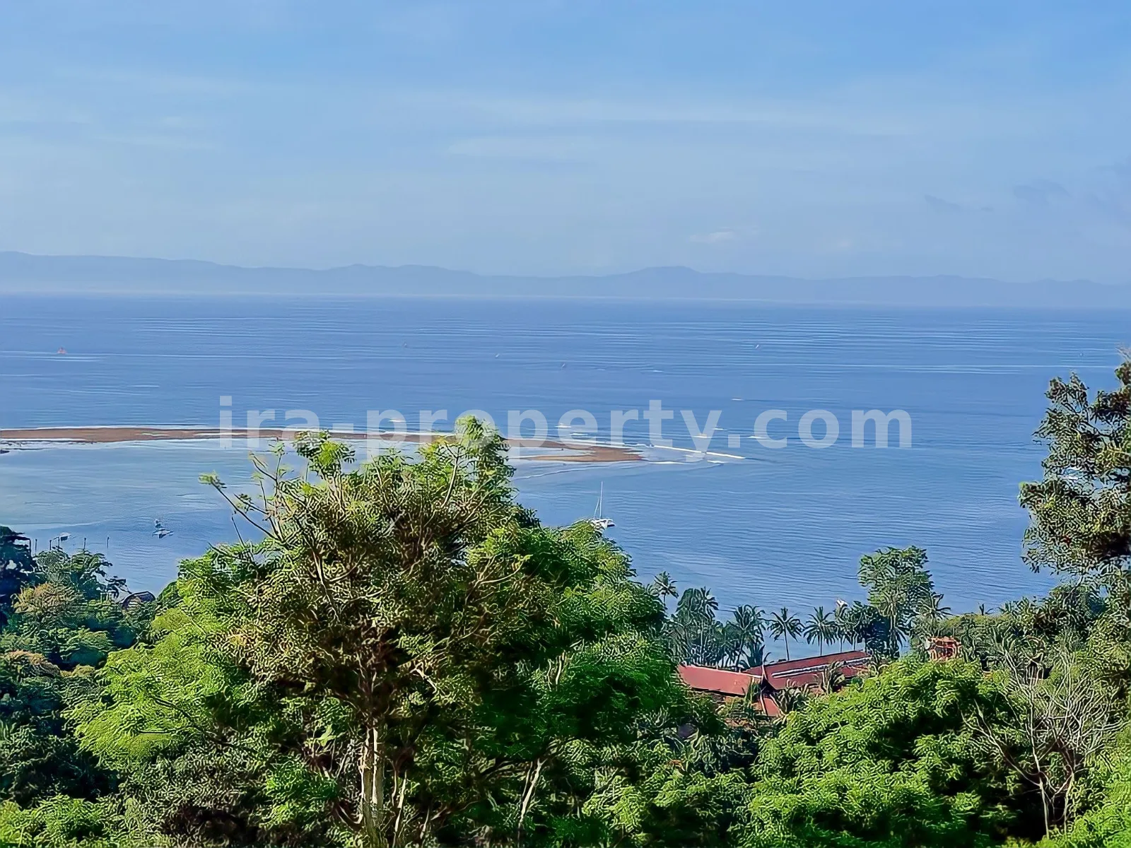 Full Ocean View Land for Sale in Central Senggigi, West Lombok