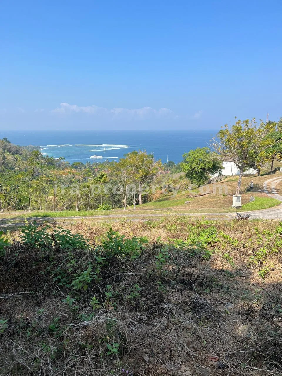 Full Ocean View Land for Sale in Central Senggigi